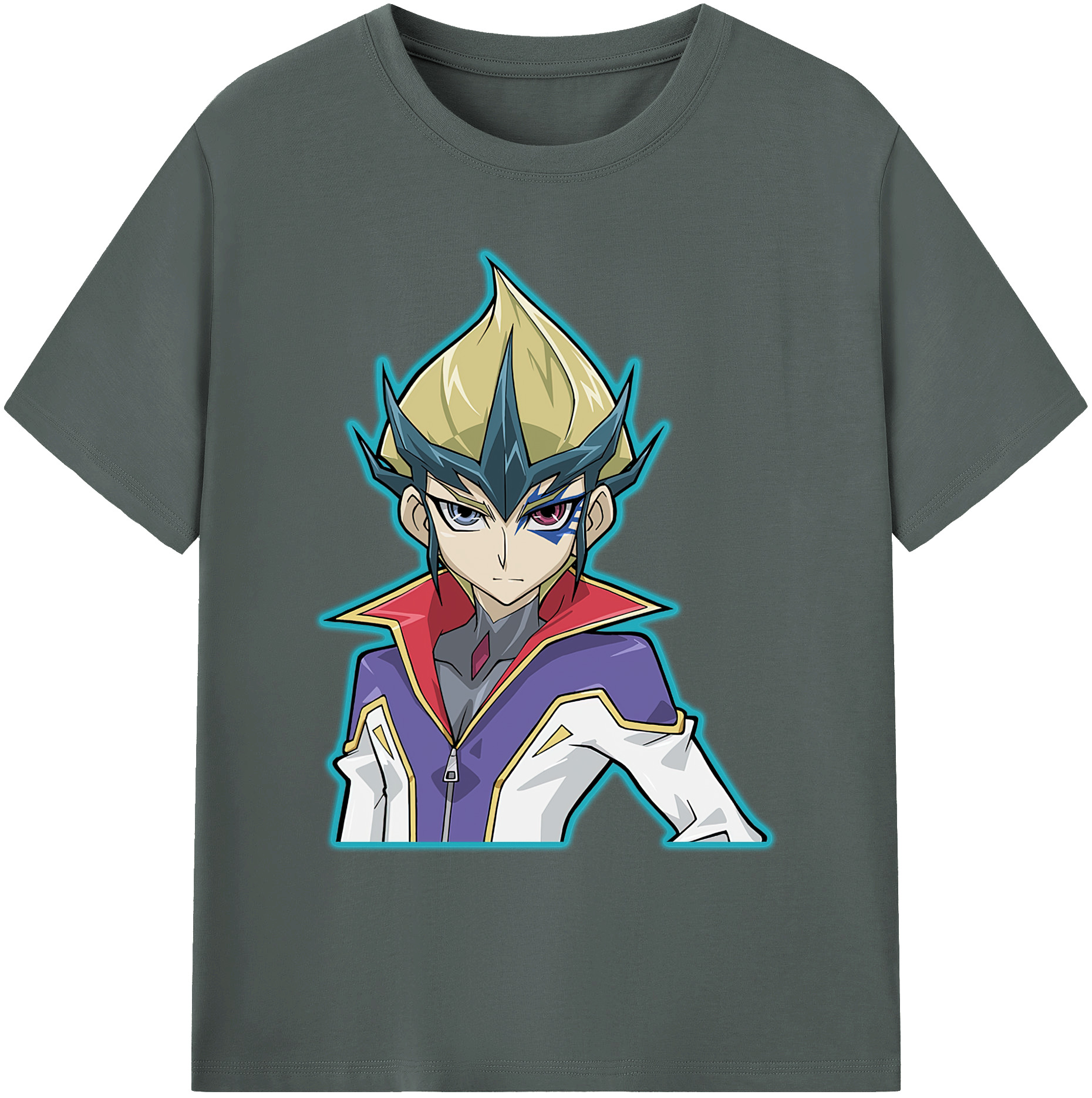 （画像用） 遊☆戯☆王 Yu-Gi-Oh! 綿100％ メンズ半袖Tシャツ｜肌触りやわらか＆通気性